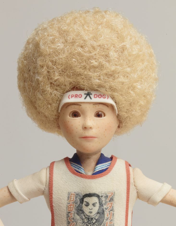  Tracy's puppet (detail), Arch Model Studio, ISLE OF DOGS. Photo Richard Round-Turner. © the Design Museum