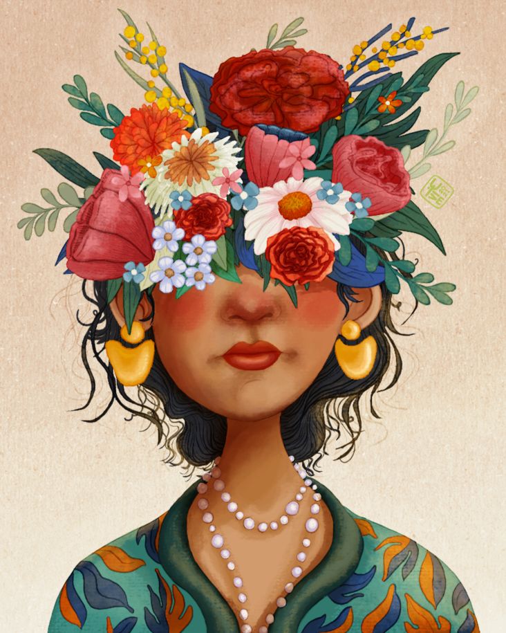 Flower Face.